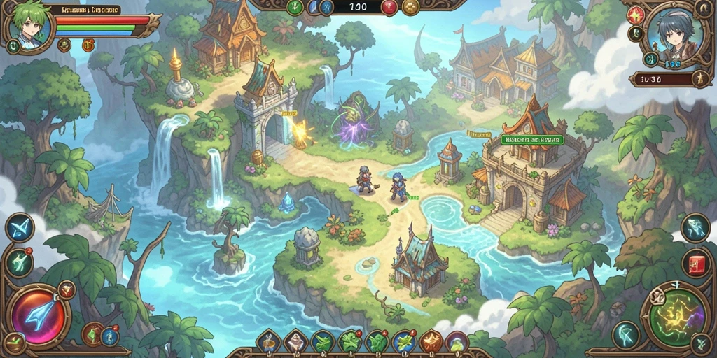 calo288 - Screenshot karakter unik dalam game CALO288.